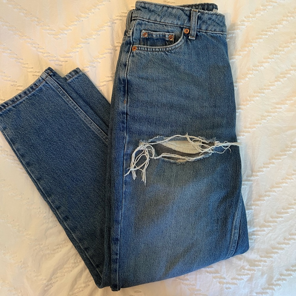 Top shop mom jeans